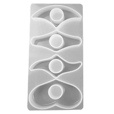 1 stk. Bogsideholder Form Tommelfinger Bogmærke Støbeform DIY Silikoneform