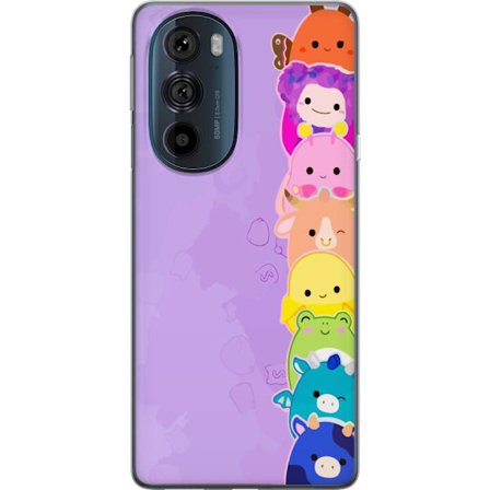 Yhteensopiva Puhelinkuori Motorola Edge 30 Pro Tumma siluetti Jeesuksesta, jolla on orjantappurakruunu mustaa taustaa vasten, voimakkaassa kontrastiss