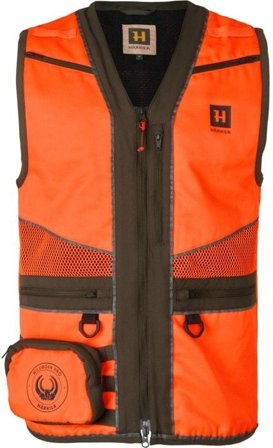 Härkila Wildboar Pro Waistcoat Orange Blaze/ Brown
