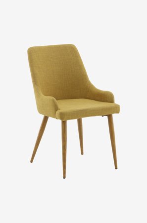 Venture Home - Tuoli Plaza 2-pack - Keltainen - Käsinojalliset tuolit - - Homeroom