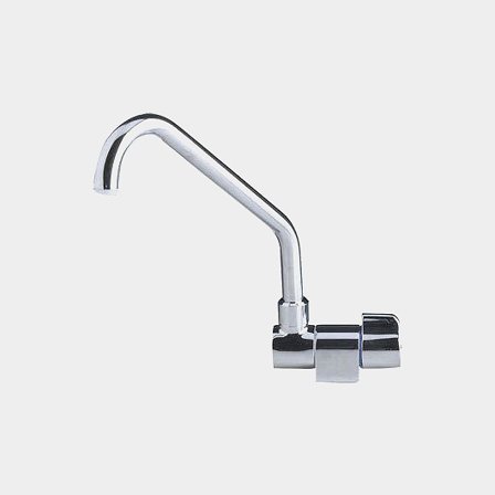 Single galley tap boat Barka Sigma RR4100, with foldable & swivelling spout, 3/8" G (BSP), chrome-plated brass