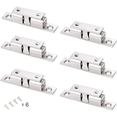 Justerbare magnetiske dørlukkere med skruer