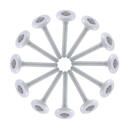 12 kpl 2 tuuman autotallin oven rullia, 6200ZZ laakerilla varustettu nyloninen autotallin oven rulla, asuin- ja kaupalliseen käyttöön