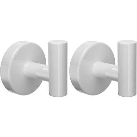 2 KPL Pyyhekoukku Pyyhetelineet Koukku Kylpyhuoneen seinälle asennettava 304 ruostumattomasta teräksestä valmistettu ripustin keittiöön, toimistoon, 