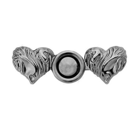 2 STK bukse midje strammer knappstifter SVART