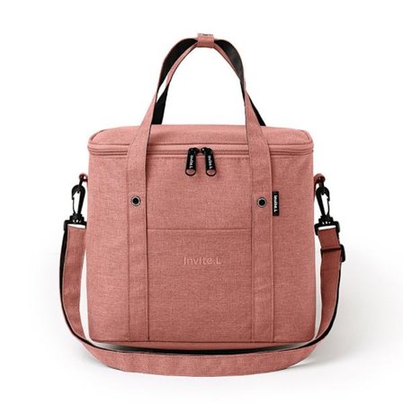 Isolerad lunchväska återanvändbar stor kylbox med axelrem camping picknickväska