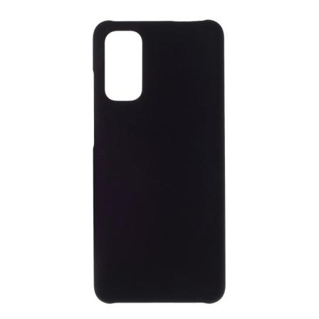Samsung Galaxy A41 Rubberized Hårdplast Skal - Svart Svart
