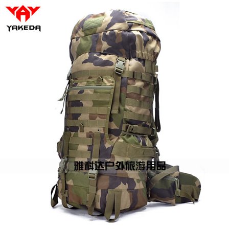 Yakoda Factory Direct Vandring Bergsbestigningsväska Kamouflage Taktisk ryggsäck Utomhus Rese Ryggsäck Utomhuscykling