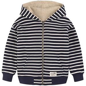 Kids - IKKS Navy Reversible Hoodie 12 Years - Jumpers and knitwear - 12 years - Navy - Junge