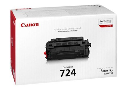 Canon CRG-724 - svart - original - tonerpatron