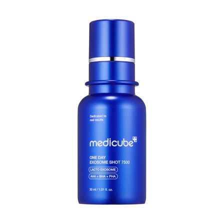 MEDICUBE Viso ZERO - Zero Exosome Shot STRONG 7500 30ml - Siero antimperfezioni