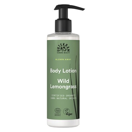Urtekram Nordic Beauty Blown Away Wild Lemongrass Bodylotion, 245 ml