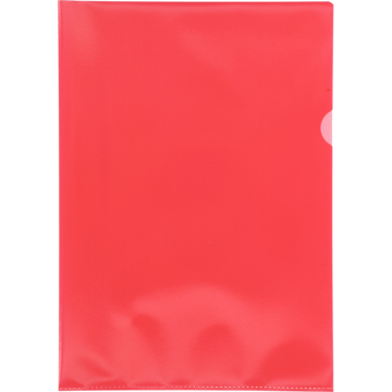 PLASTOMSLAG A4 RØD
