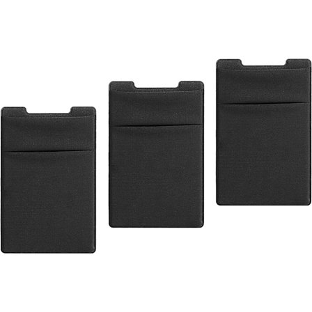 Mobiltelefon Kreditkort Holder, Klæbende Pung, Klæbende Lomme -