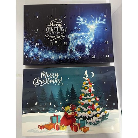 Luban Lock2024 Julkalender for Barn, (Oppgradert Versjon) 47 Gavebiter - Tilfeldig Stil (Blind Box), Adventskalender for Barnfestival