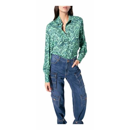 Pinko Shirt grön, Dam, Dam, Storlek: S