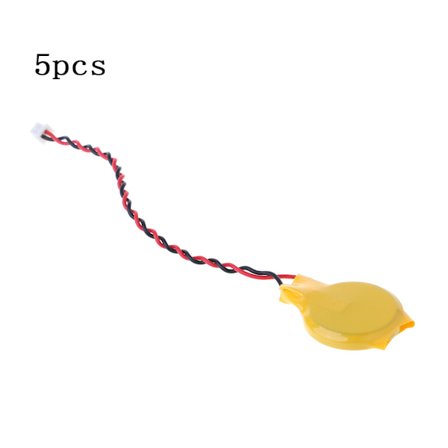 Notebook BIOS CMOS Laptop Hovedkort PC 3V CR2032 2032 Li-ion Celle Knapp Batteri med Ledning 2Pin Kabel