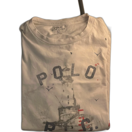 Vit t-shirt Polo Ralph Lauren L