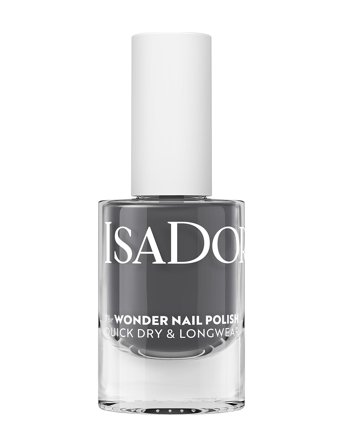 IsaDora The Wonder Nail Polish Quick Dry & Longwear 138 Graphite Grey - Grey - 5 ml