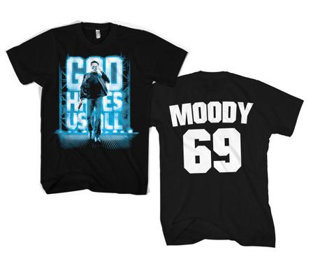 God Hates Us All - Moody 69 T-shirt (Sort) XL