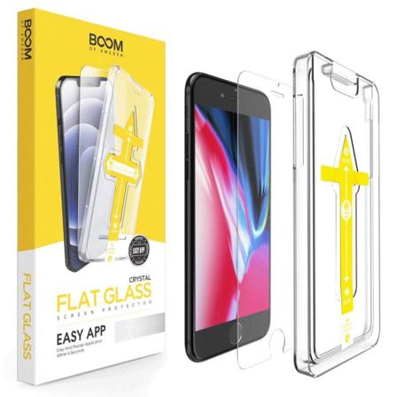 BOOM Flat Hærdet Glas Skærmbeskytter iPhone 5/5S/SE Transparent