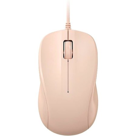 Lydløs kablet mus, USB-computermus med 1200 DPI - Ultra stille klik til kontor og hjem, ergonomisk design til pc/laptop