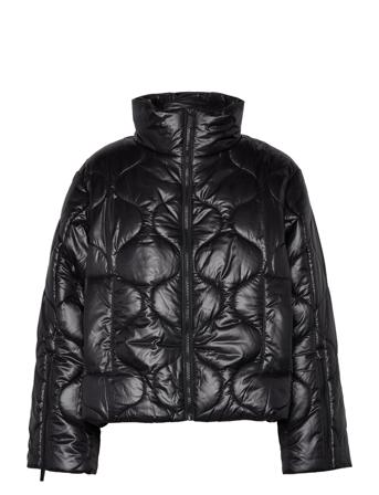 Slfmika Short Quilted Jacket Selected Femme Black