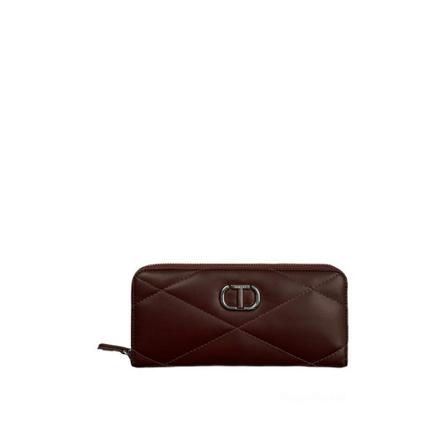 Twinset Wallets Cardholders Lilla, Dame Punge og Kortholder, Størrelse: ONE Size