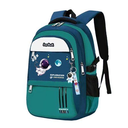 Barn Astronaut Ryggsäck Barn Ryggsäck GREEN LARGE