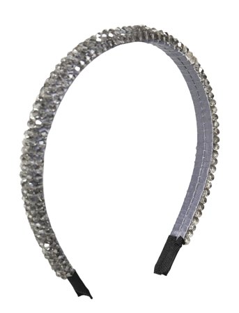 Pipol's Bazaar Strass Diadema - Silver - ONE SIZE