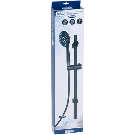 Duschset med stång och handdusch, 3 funktioner