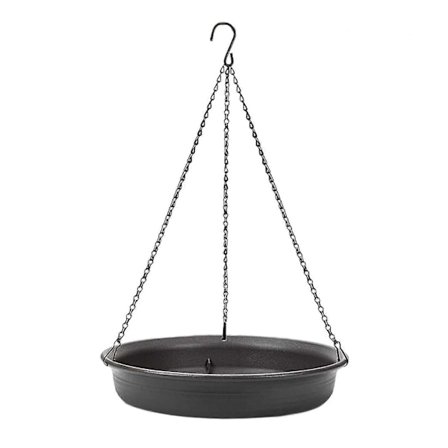 Fågelmatare Bricka S-formad Krok Perfekt Match Kedja SPA Pool Bricka Fågelmatningsbricka Utomhus Tillbehör