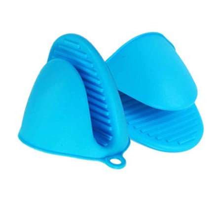 Kök Silika Mikrovågsugn Isolering Vantar Silikon Ugn Isolerade Vantar