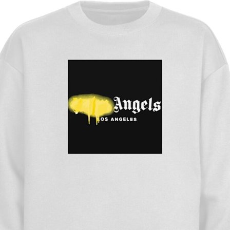 Sweatshirt för Vuxna | Klassisk College-tröja Palm Angels svart M