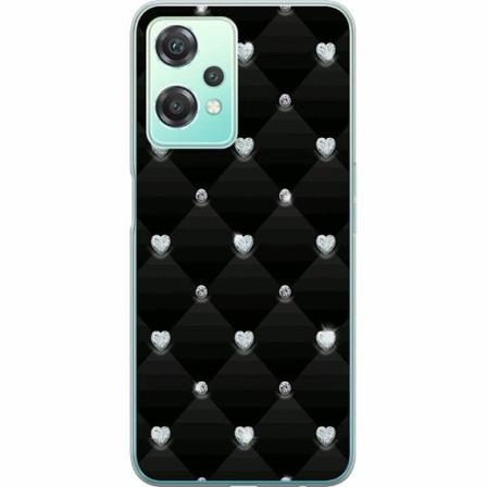 Oneplus Nord Ce 2 Lite 5g Genomskinligt Skal Bling Heart
