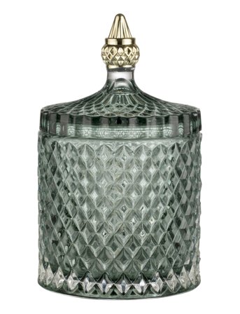 Lene Bjerre Miya Krukke, Grøn H17.5 Cm. - Green - 10.5X10.5X17.5CM