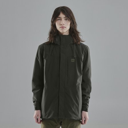 66 North men's Skálafell Jackets & Coats - Dark Lichen Green - M