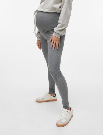 Mamalicious Mljoelle Jrs Leggings - Grey - L