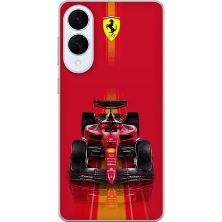 Yhteensopiva Puhelinkuori Samsung Samsung Galaxy S25 Edge Ferrari Formula 1 -auto ikonisessa punaisessa muotoilussa urheilullisella tarkkuudella