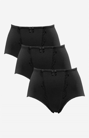 Cellbes of Sweden - Trosa 3-pack - svart - för damer - 62/64