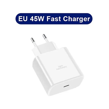 PD 45W USB C Laddare för Samsung Galaxy S22 S23 S24 Ultra Note 10+ 5G USB C Mobiltelefonladdare Snabbladdare