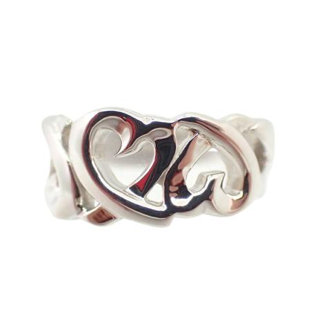 Tiffany & Co. Pre-owned Rings , Grijs , Dames , Maat: ONE Size