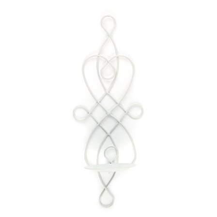 Lysestake Holder Brakett Lysestake HVIT