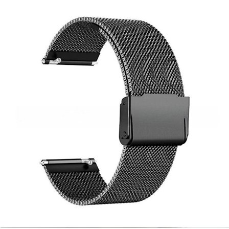 Fitbit Versa 2 Milanese Loop i rustfritt stål klokkearmbånd med m
