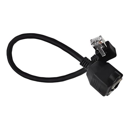 90° Kulma Ethernet-kaapeli Cat6 RJ45 Ethernet-jatkojohto Helppo asennus