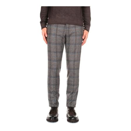 Incotex, Chinos Grijs, Heren, Maat:S