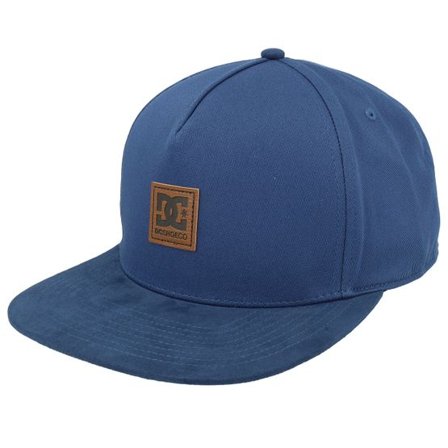 DC - Blå snapback Keps - Brackers Dark Denim Snapback @ Hatstore