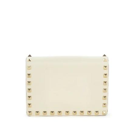 Valentino Vintage Pre-owned Wallets Hvid, Dame Vintage Accessories, Størrelse: ONE Size