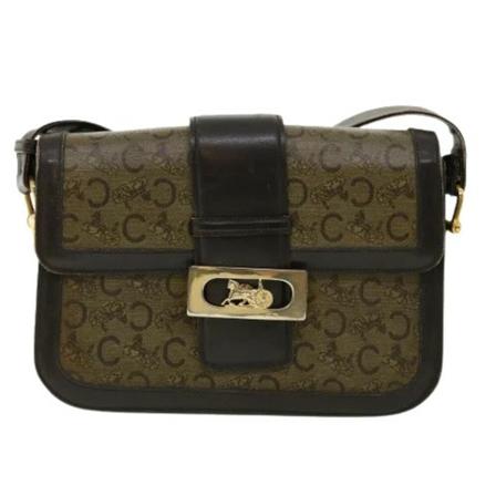 Celine Vintage Pre-owned Cross Body Väska brun, Dam Vintage Väskor, Dam, Storlek: ONE SIZE