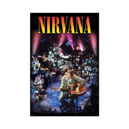 Nirvana Unplugged Maxiposter One Size Flerfärgad